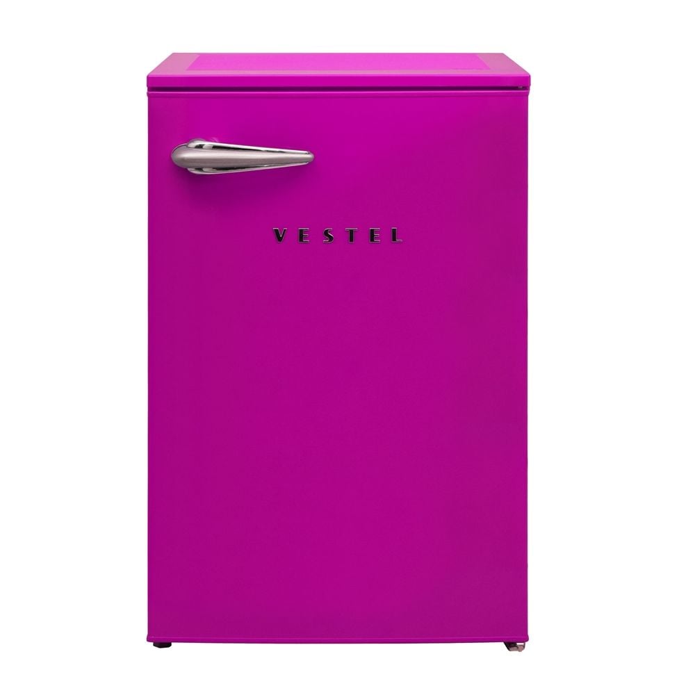 Vestel RETRO SB14011 PEMBE 121 Lt Statik Buzdolabı