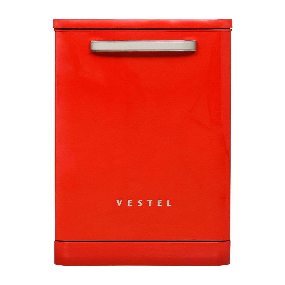 VESTEL BM 5001 Retro Kırmızı 5 Programlı Bulaşık Makinesi