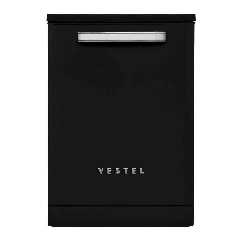 VESTEL BM 5001 Retro Siyah 5 Programlı Bulaşık Makinesi