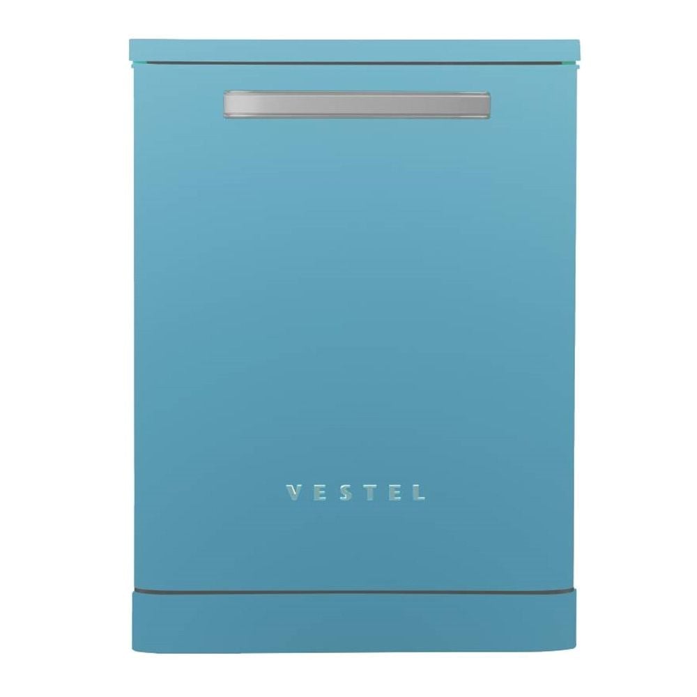 VESTEL BM 5001 Retro Düş Mavisi 5 Programlı Bulaşık Makinesi