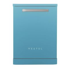 VESTEL BM 5001 Retro Düş Mavisi 5 Programlı Bulaşık Makinesi