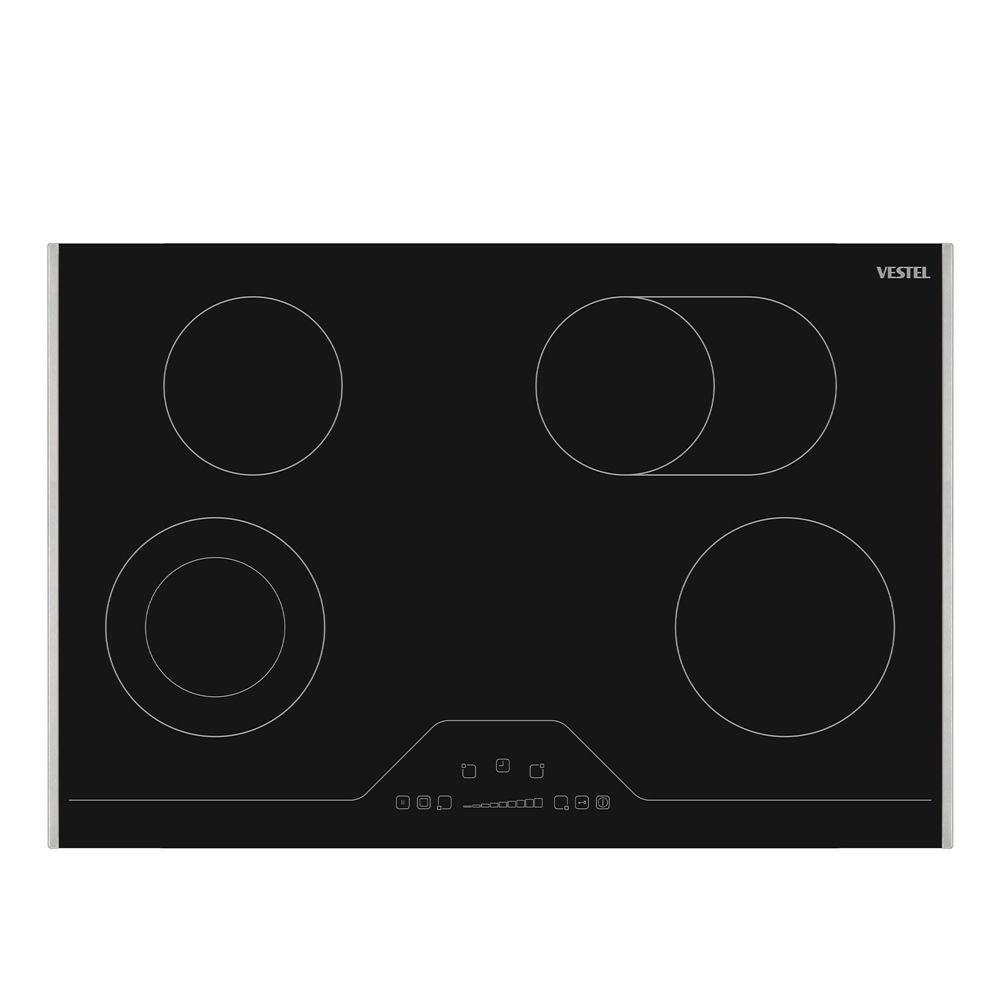 Vestel AO-78370 S 78 cm 4 Gözü Elektrikli Ankastre Ocak