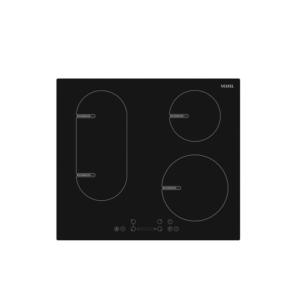 Vestel AO-6470 S-K 60 cm 4 Gözü Elektrikli Ankastre Ocak