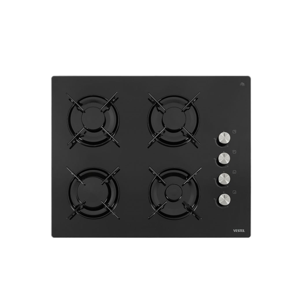 Vestel AO-65104 S-T 65 cm 4 Gözü Gazlı Ankastre Ocak
