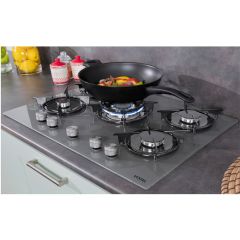 Vestel AO-71159 G DG-W 70 cm 5 Gözü Gazlı (1 Gözü Wok'lu) Ankastre Ocak