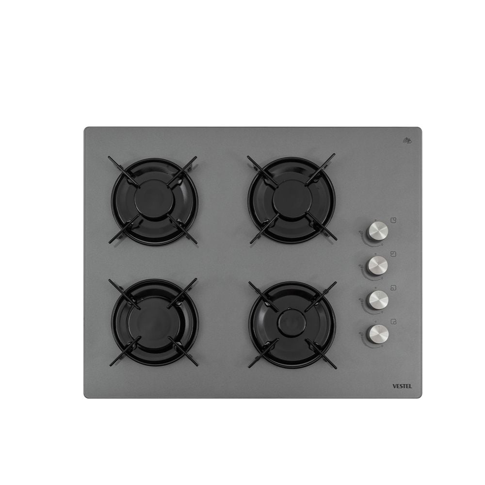 Vestel AO-65104 G-DG-T 65 cm 4 Gözü Gazlı Ankastre Ocak