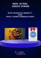 VESTEL MAYIS AYI TELEVİZYON VE DONDURUCU FIRSATI