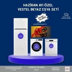 VESTEL HAZİRAN AYI ÖZEL BEYAZ EŞYA SETİ