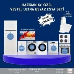 VESTEL HAZİRAN AYI ÖZEL ULTRA BEYAZ EŞYA SETİ