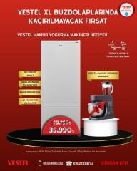 VESTEL XL BUZDOLAPLARINDA KAÇIRILMAYACAK FIRSAT
