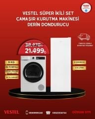 VESTEL EKİM AYI KURUTMA MAKİNASI VE DERİN DONDURUCU FIRSATI